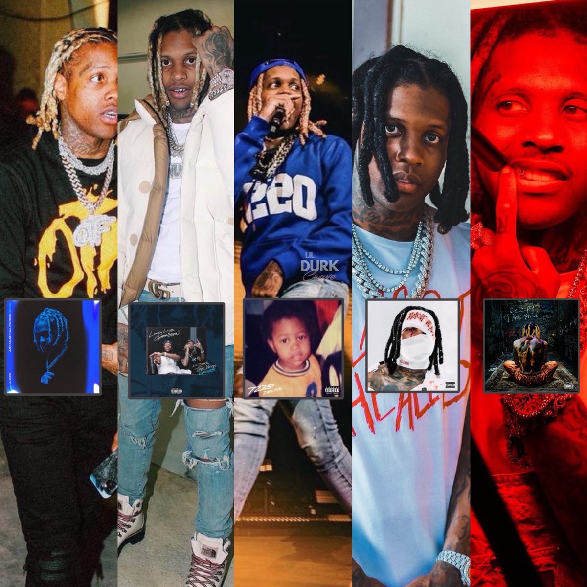 LilDurkCrave's tweet image. What’s your top 3 Durk projects? #FREETHEVOICE❤️‍🩹