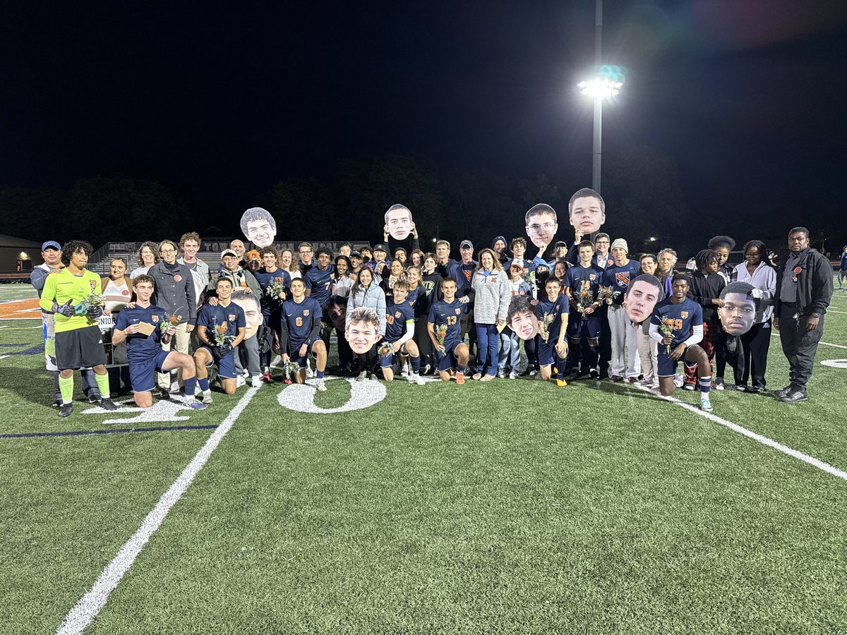 Congratulations and appreciation to our seniors and their families for their #MaxEffort and commitment to Boys Soccer!!!