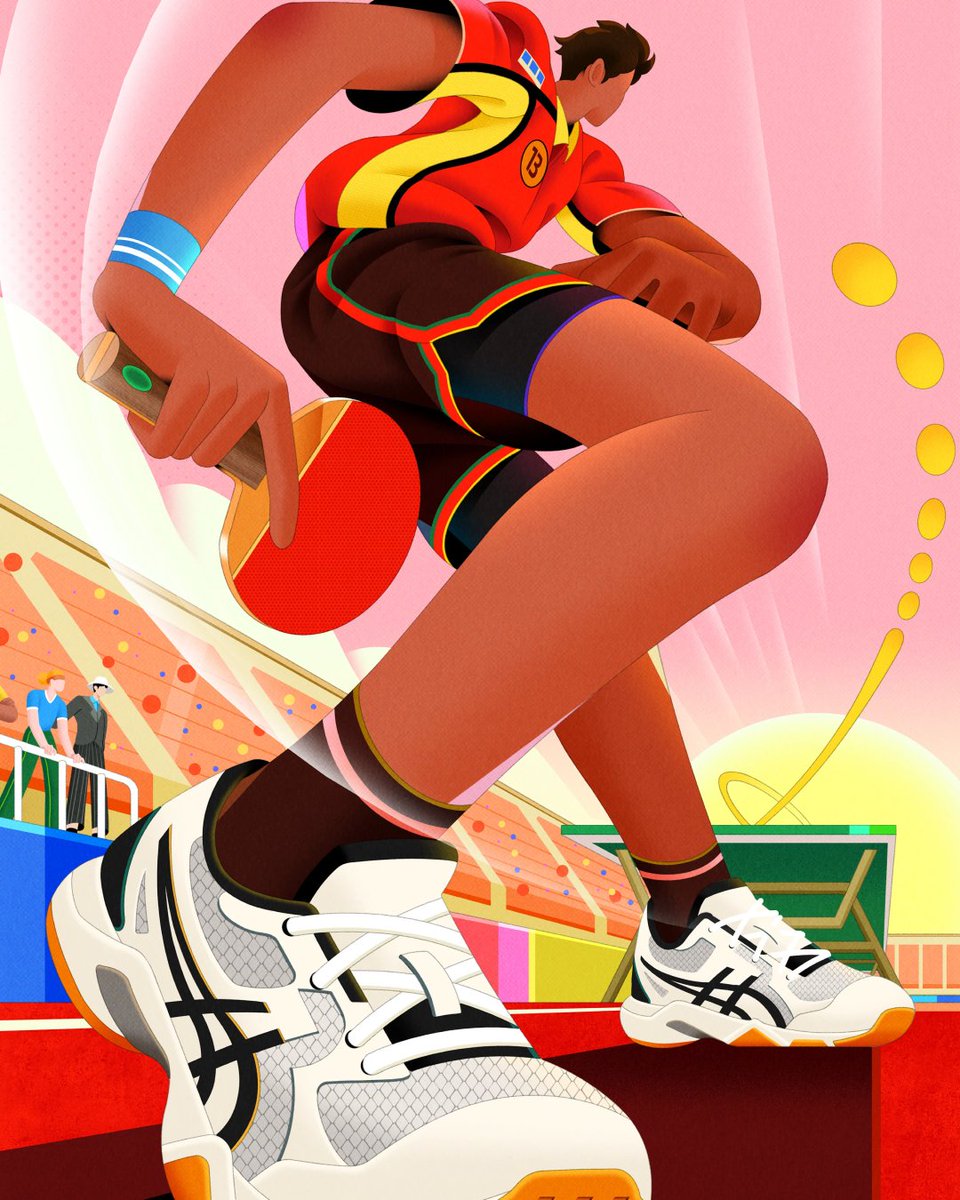 Behance's tweet image. Vibrant illustrations that bend perspective by Xiantao Zeng.