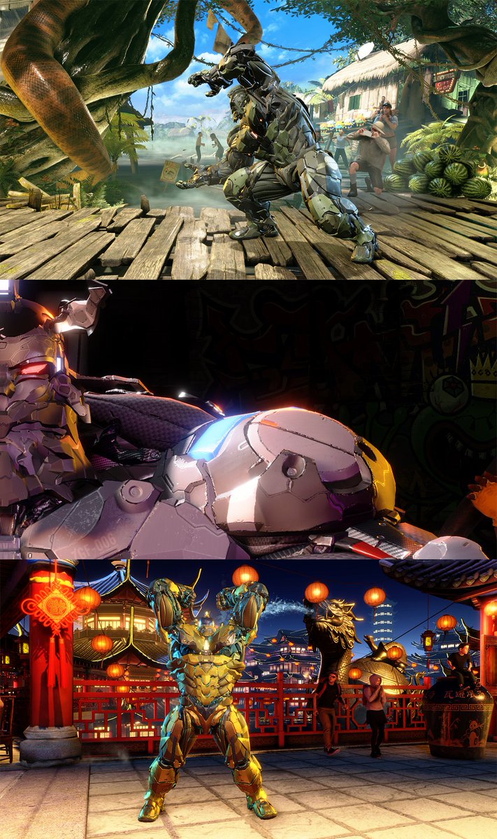 StreetFighter's tweet photo. PILEDRIVER! Get a grip on these screenshots of Mech Zangie-F.
 
Give these iron muscles a tap and let us know which color you plan to use! https://t.co/sKntPvQBpz
