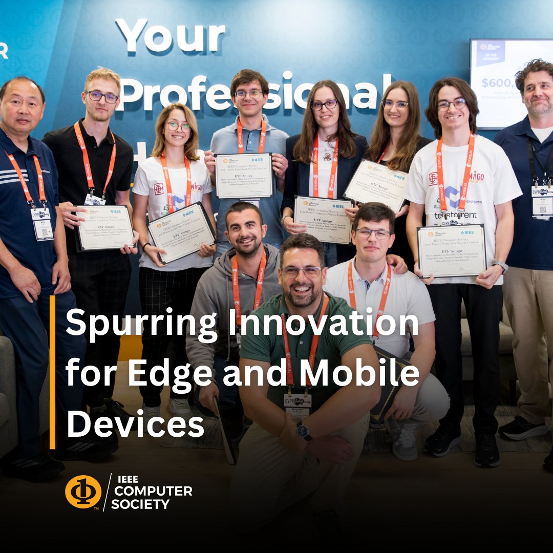 ComputerSociety's tweet image. The 2025 Low-Power Computer Vision Challenge pushed the limits of efficient AI, from image classification to depth estimation.
Check out the full event recap! 👉 bit.ly/48p6lyX
#IEEECS #LPVC #ComputerVision