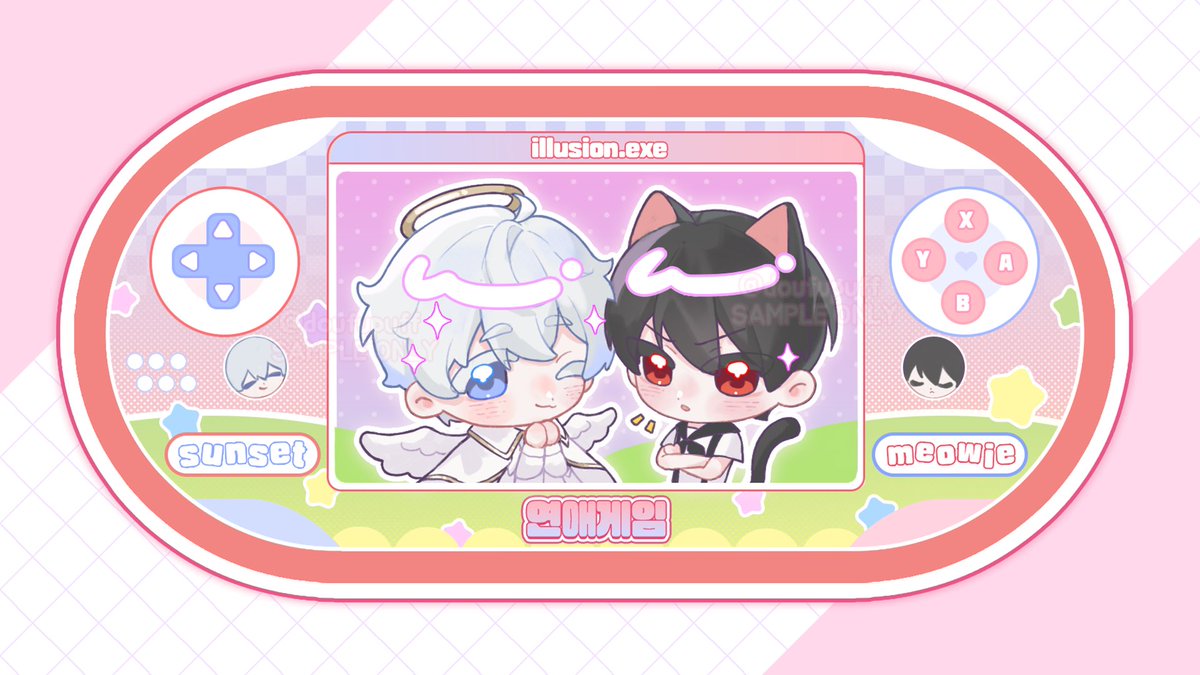 sunmeow too 🐈‍⬛💥 #노을경수 #연애게임