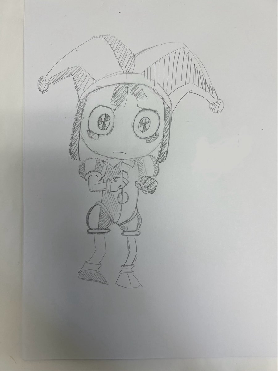 Hitsuguyaa's tweet image. Quick Pomni #ADC #Pomni