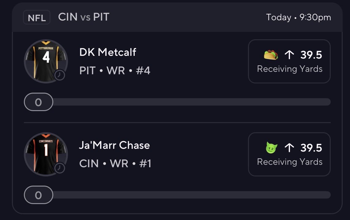 TACO TUESDAY TNF DOUBLE UP ⬆️ 

Both great matchups vs defense at these lines 

LOCK IN &amp; CASH OUT 🔒 

#GamblingX #SportsBetting #RideWithFlashPickz