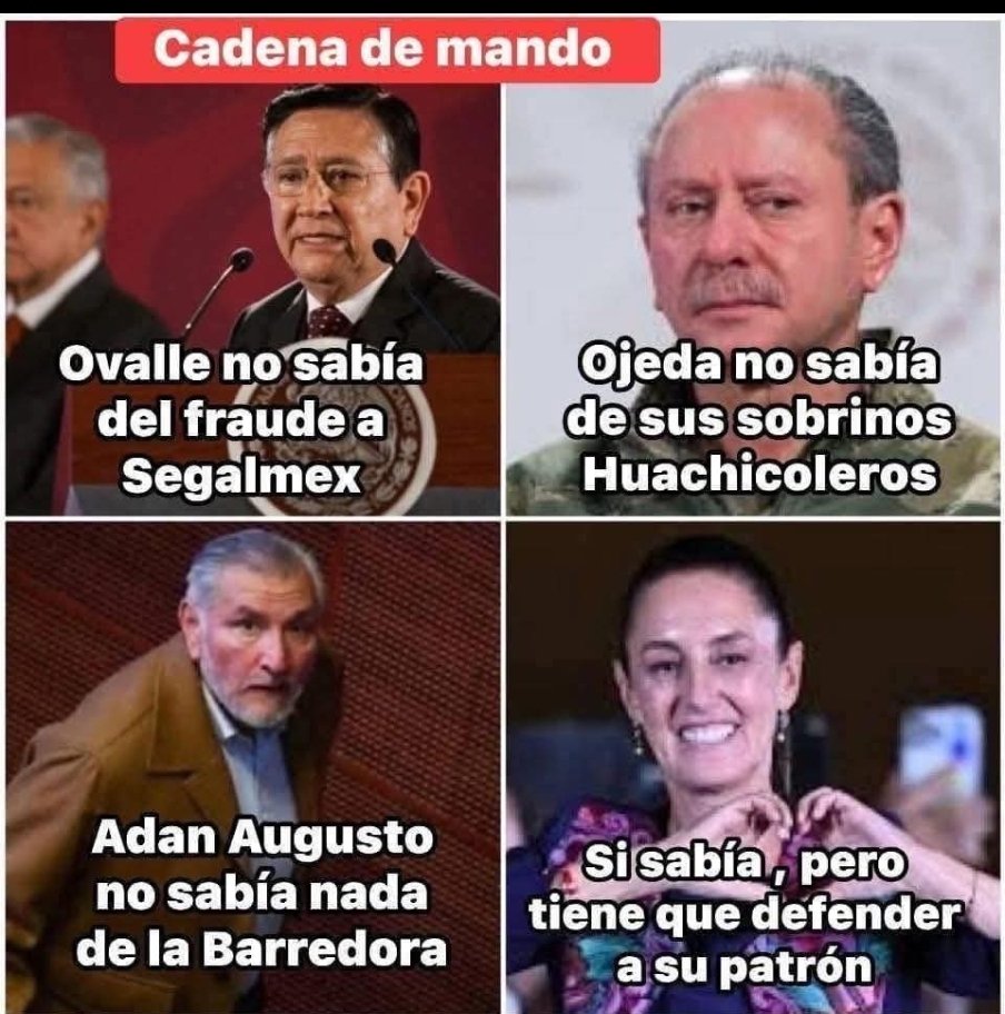 <a href="/germanmcazares/">Germán Martínez Cazares</a> <a href="/fernandeznorona/">Fernández Noroña</a> <a href="/AndreaChavezTre/">Andrea Chávez</a> <a href="/adan_augusto/">Adán Augusto López H</a> <a href="/_VicenteSerrano/">Sin Censura</a>