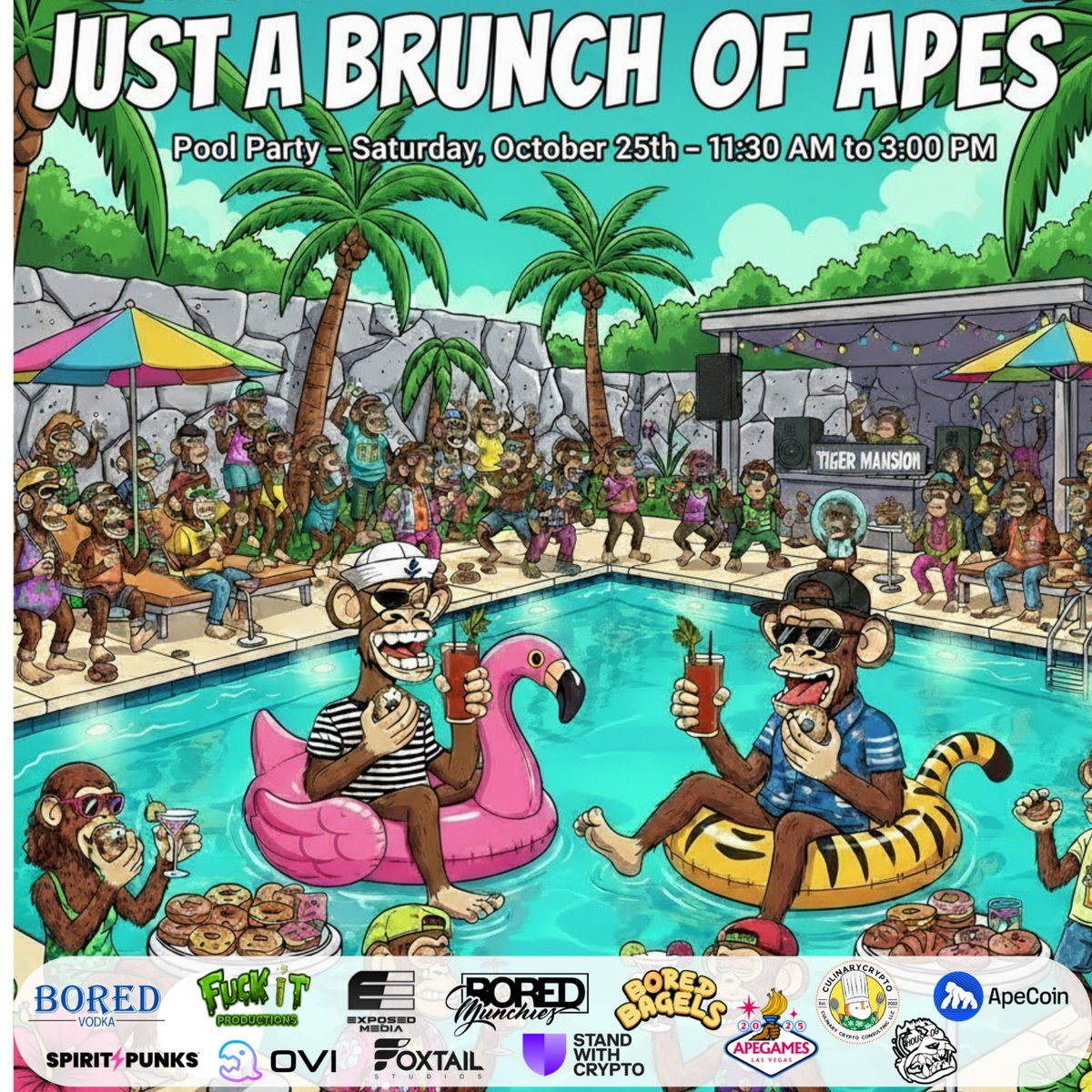 Fuck it! We'll do it live! 

✨ SAVE THE DATE ✨
🗓️ OCTOBER 25th | 11:30am
📷 LAS VEGAS 📷
🍸🥯🧑‍🍳🥓👩‍⚕️🍸 Details coming soon!