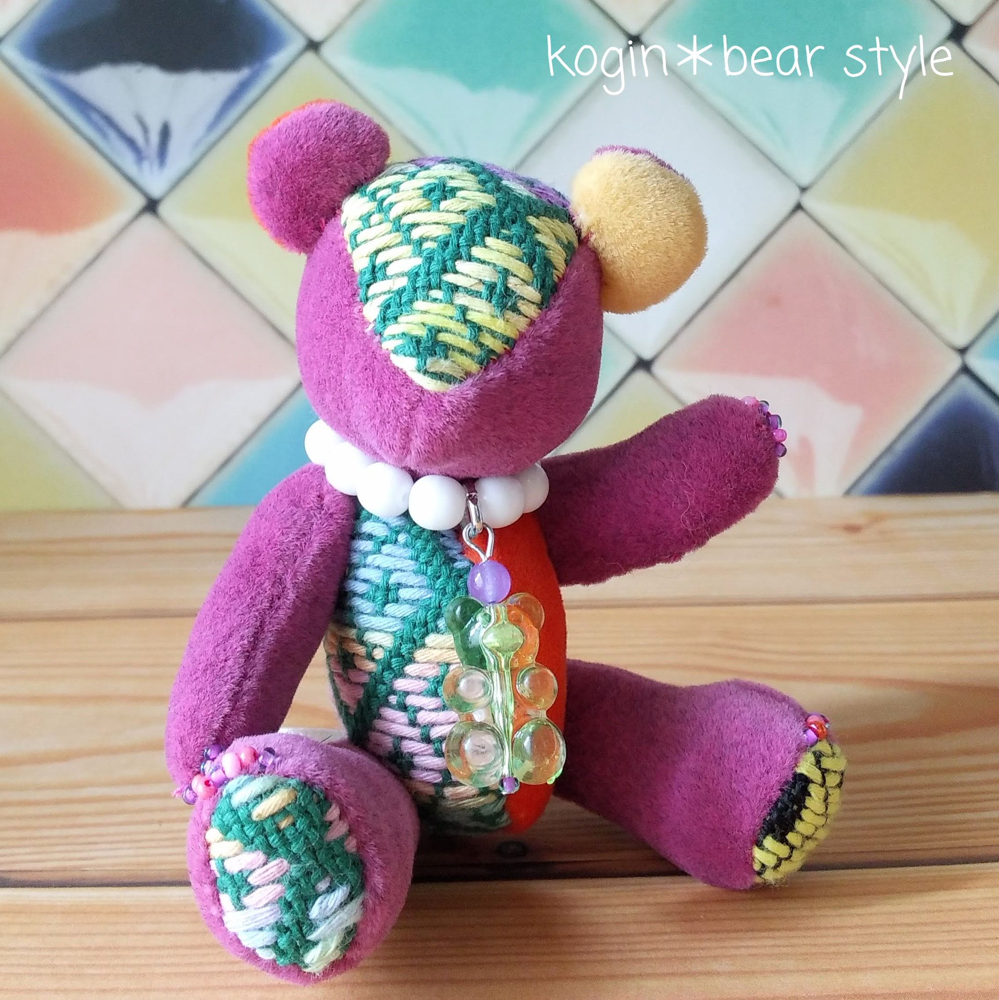 こひろ＠こぎん刺しのテディベア作家 kogin＊bear styl on X