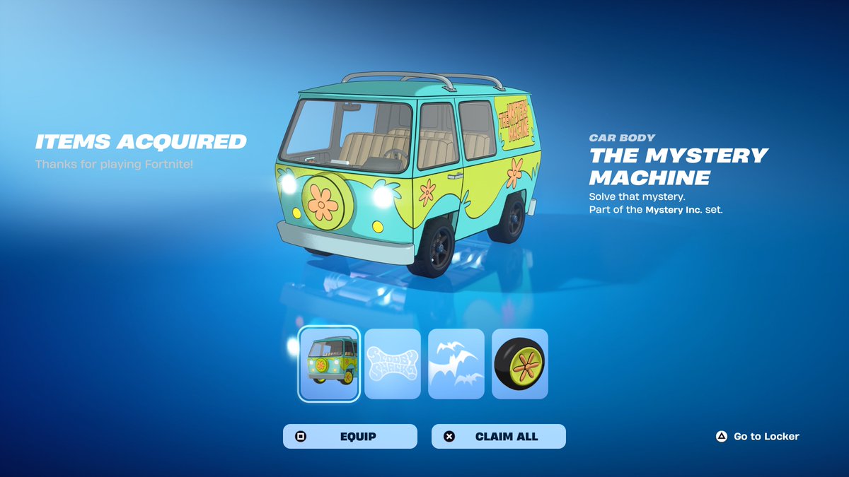 FortniteFNLK's tweet image. Fortnite Scooby Doo The Mystery Machine Car Body Giveaway 🎁
To Enter:
❤️♻️ LIKE & RETWEET
📲 FOLLOW @FortniteFNLK @braniyt
🛑 SUBSCRIBE youtube.com/brani
🎙️JOIN DISCORD discord.gg/HtPVfVD
✅ COMMENT “DONE”
USE CODE ‘FNLK’ #ad