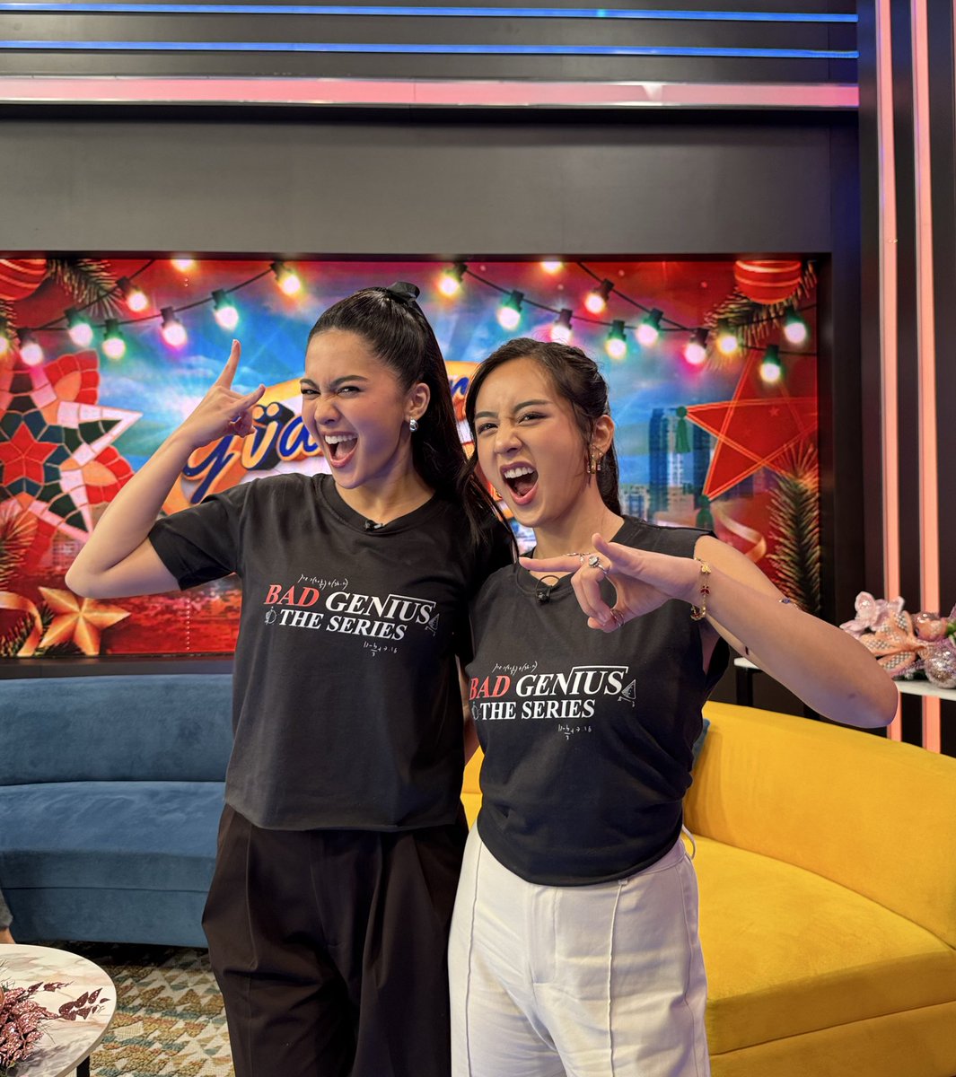 ELLAtagaca's tweet photo. Lin and Grace 

TV5 MEETS THE GENIUSES
TV5 MEETS THE GENIUSES https://t.co/IFjVrbOSx9