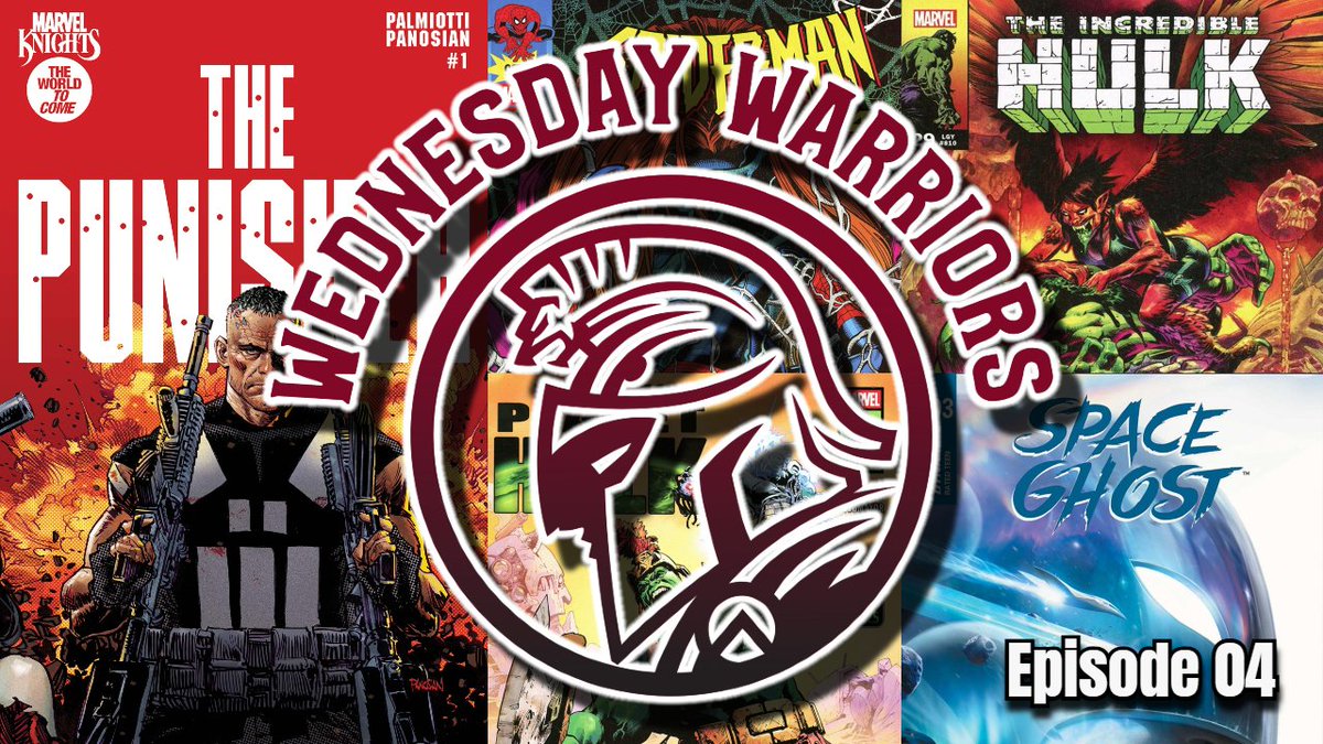 Wednesday Warriors Ep 04
Tomorrow at 4pm pst 

Join <a href="/Crispin_Cold/">Samurai Snowman</a>, <a href="/N2_Paints/">N2.Paints</a>, and me as we discuss our latest reads and find out if we enjoyed the newest Punisher number one comic. 

YouTube - 
youtube.com/live/zf7QKlbvR…