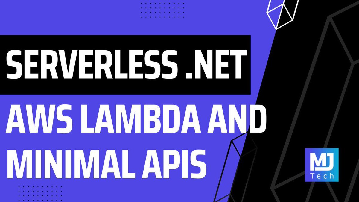 aspnetcore_news's tweet image. Building Fast Serverless APIs With Minimal APIs on AWS Lambda by @mjovanovictech milanjovanovic.tech/blog/building-… #aspnetcore