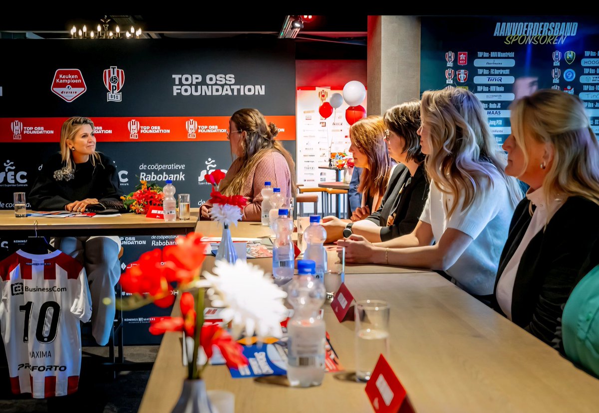Heel mooi om de warme belangstelling van koningin Maxima voor onze TOP Oss Foundation, als een van de initiatiefnemers van deze maatschappelijke stichting, te hebben mogen ervaren! #bijzondereervaring #dank #TOPOss