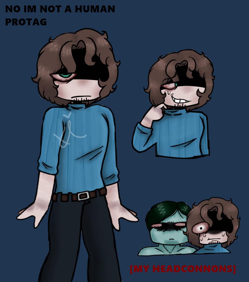 Adems_randomart's tweet image. I put very little effort so it&apos;s not as cool[?] as my other art of him. Also this is my personal headcanon of protag!!!!
#noimnotahumanfanart #noimnothuman 
[also bc i put less effort i didn&apos;t edit it like i did the others so you&apos;ll be able to see the colors I use for him!]