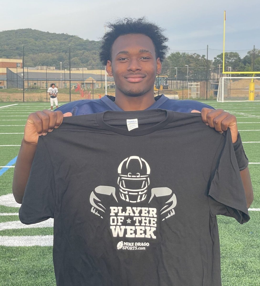 Congratulations to Muhlenberg’s Cameron Small for his recent selection as Wyomissing Physical Therapy Player of the Week. Thanks to Joe Miller &amp; Wyomissing PT for sponsoring this award &amp; to CBL Custom Apparel for printing these great T-shirts.
<a href="/imyour_PT/">Joe Miller, DPT</a> #mikedragosports