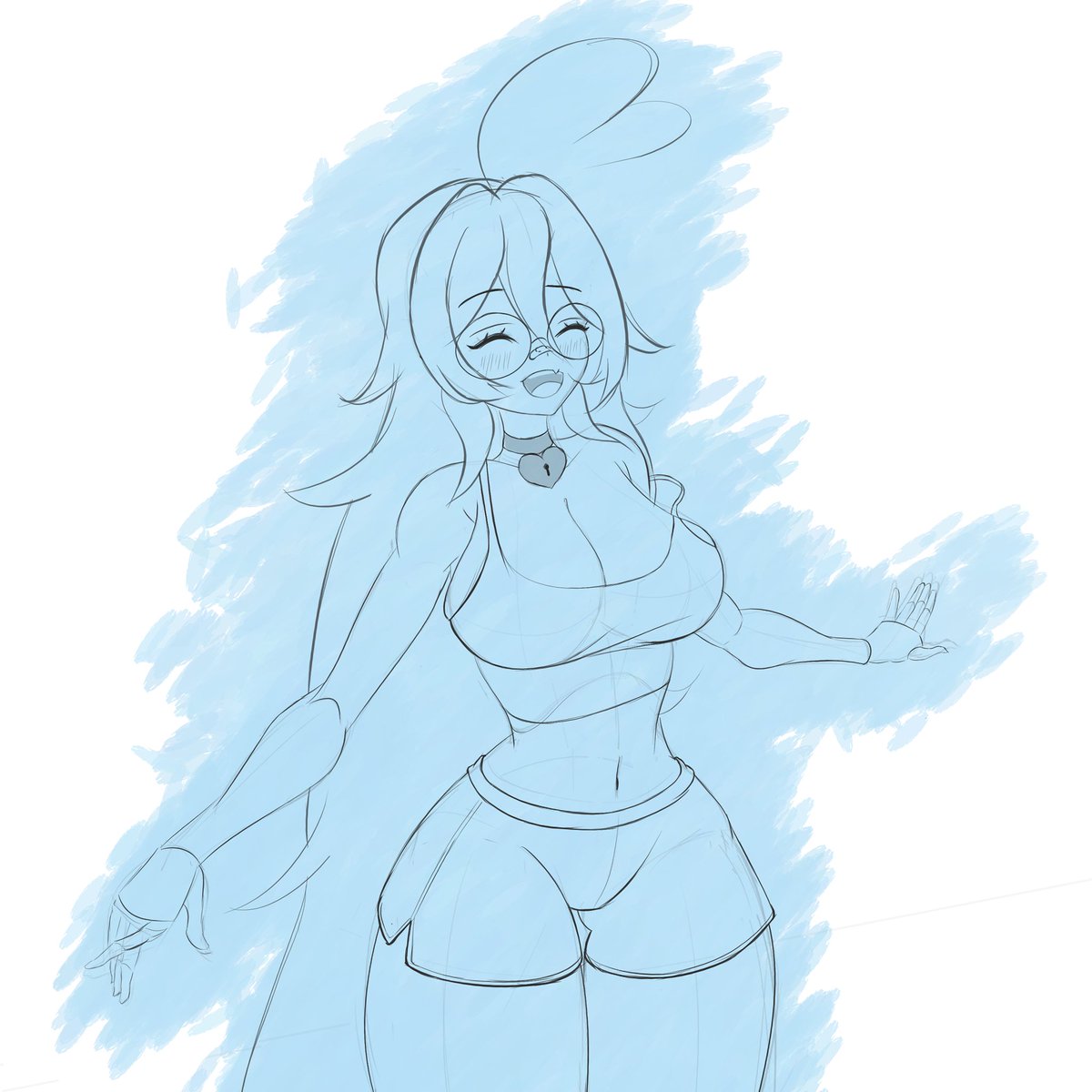 Mr Zing (@mrzing07) on Twitter photo Sky sketch ❤️🩹 
#artaboveme Sky sketch ❤️🩹 
#artaboveme