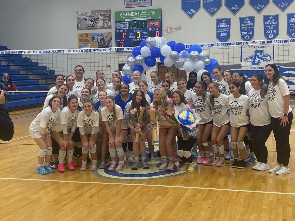 Comets take game 3, 26-24.  Congrats seniors.