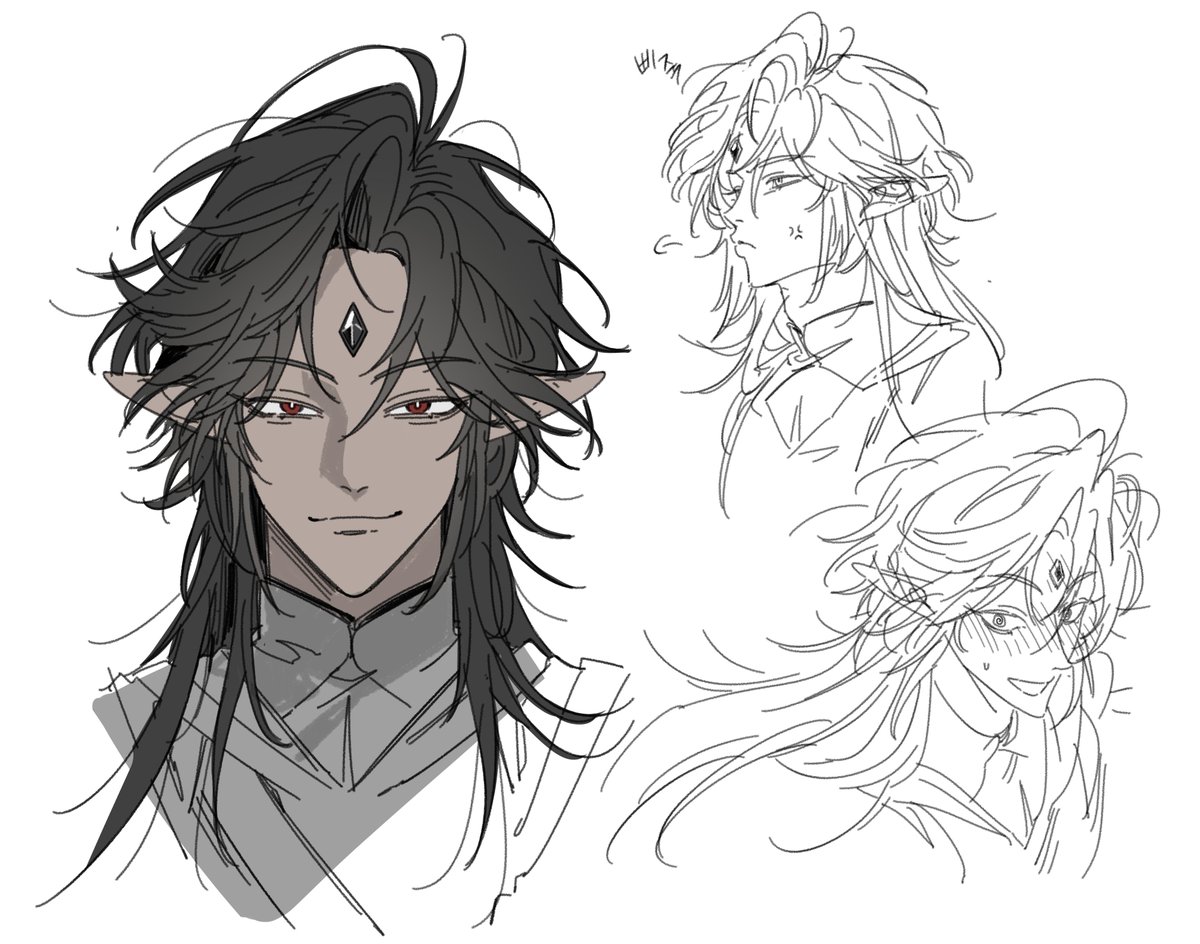 적오님이랑 양자택일로 정하면서 만든 새 인외캐