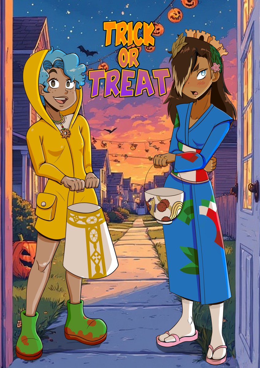 || KingdomKai || COMMISSIONS OPEN! || (@kingdomkaikk) on Twitter photo Nara & Lady - Halloween
Commission by <a href="/Urphane/">Urphane</a> Nara & Lady - Halloween
Commission by <a href="/Urphane/">Urphane</a>