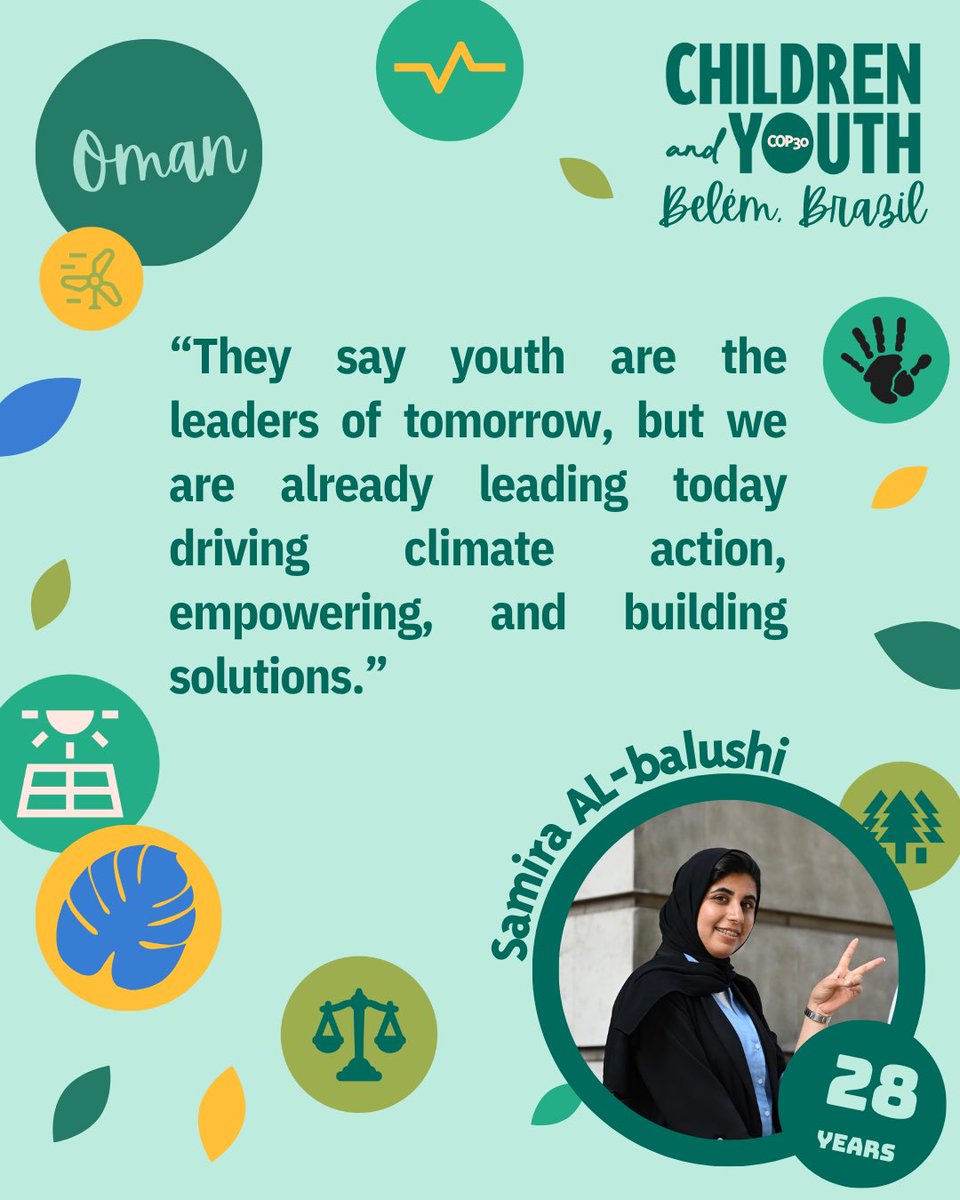 COP30 Children and Youth Pavilion tweet media