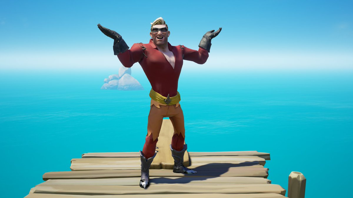 "Fly home Buddy, I work alone."

#StyleOfThieves Theme: Cosplay

#SeaOfThieves <a href="/SeaOfThieves/">Sea of Thieves</a>