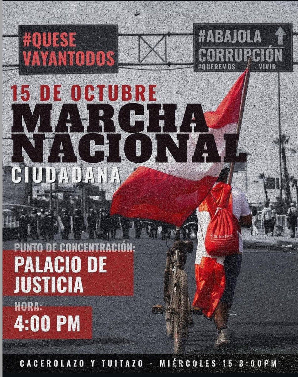 martinfiera's tweet photo. #QueSeVayanTodos
#FueraJeri
#TomaLaCalle
Los que gobernaron en las sombras, los que perdieron las elecciones, los que usaron como marioneta a Boluarte, ahora gobiernan abiertamente, es una ofensa este gabinete, tomemos las calles y saquemos a estos usurpadores del poder. https://t.co/xeqBopGwyk