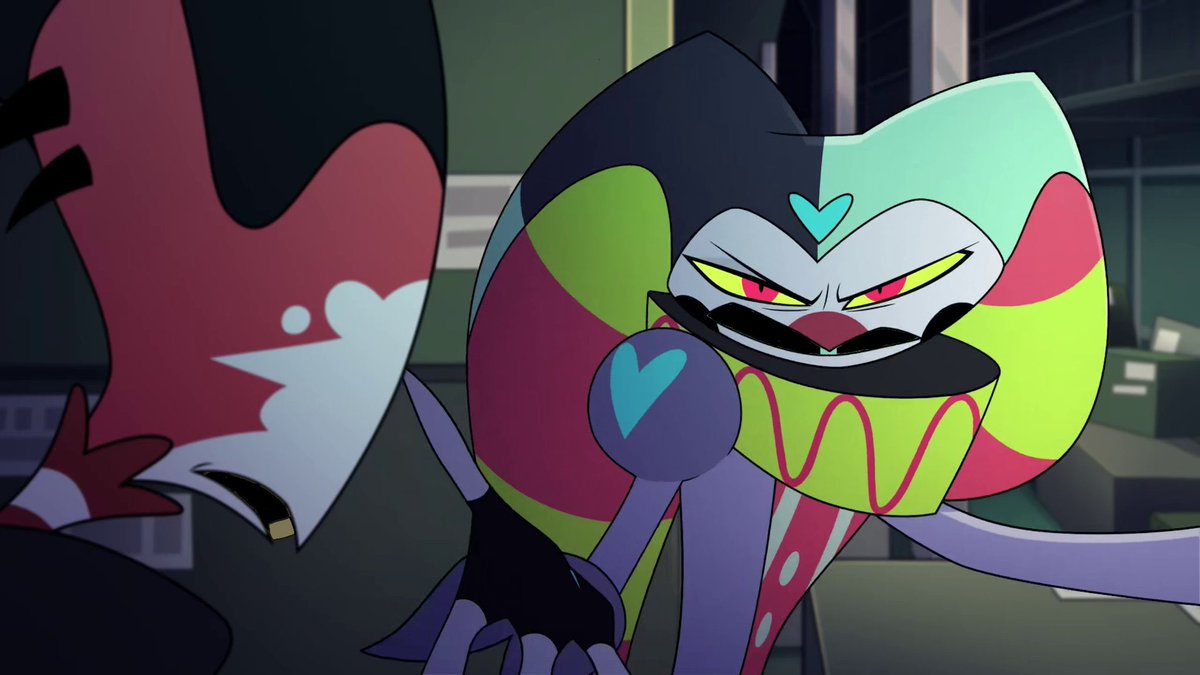 got bored so i edited hellaverse frames and gave the characters one singular square tooth