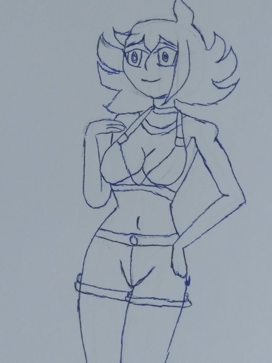 ¿So, esto es lo que la gente llama un oc?, algunos bocetos que hice.