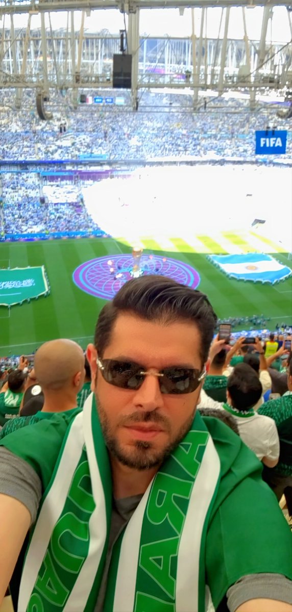 wael10's tweet photo. تأهل منتخب السعودية  لكأس العالم يُعيد للذاكرة مبارة الأرجنتين في مونديال قطر  ٢٠٢٢ والتي حقق فيها المنتخب السعودي إنجاز عالمي بالفوز على منتخب الأرجنتين  بطل كأس العالم بقيادة ميسي.
بالفعل كانت واحدة من أجمل المباريات اللي حضرتها.
مبروك مرة أخرى للمنتخب السعودي ولجميع المنتخبات العربية المتأهلة لكأس العالم ٢٠٢٦ ونتطلع لتمثيل مشرف بإذن الله.