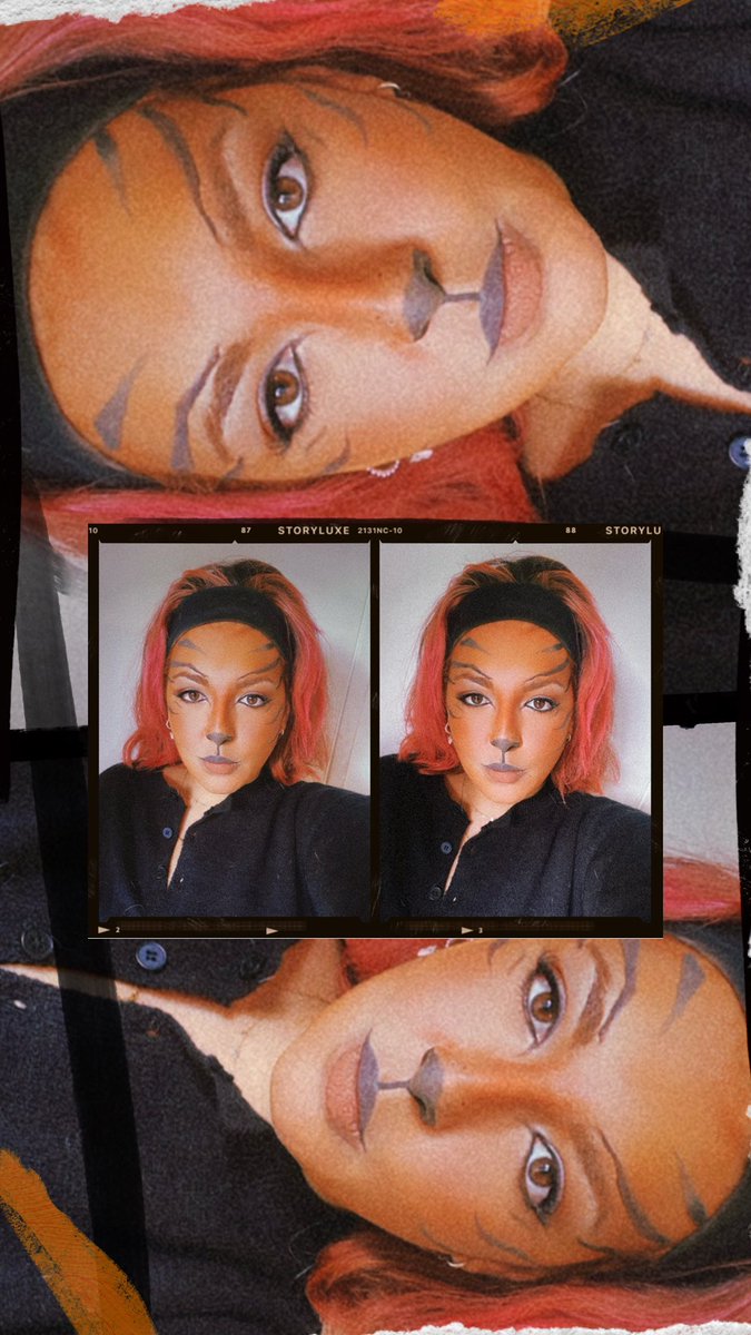 maeedays's tweet image. Is it just me or does Tiger makeup look oddly natural on me? 🐅🐅🐅 
#glamlite #morphe #morphebrushes #colourpop #nyx #nyxcosmetics #ulta #ultabeauty #colourpopcosmetics #halloween #halloweenmakeup #makeup #makeuplook