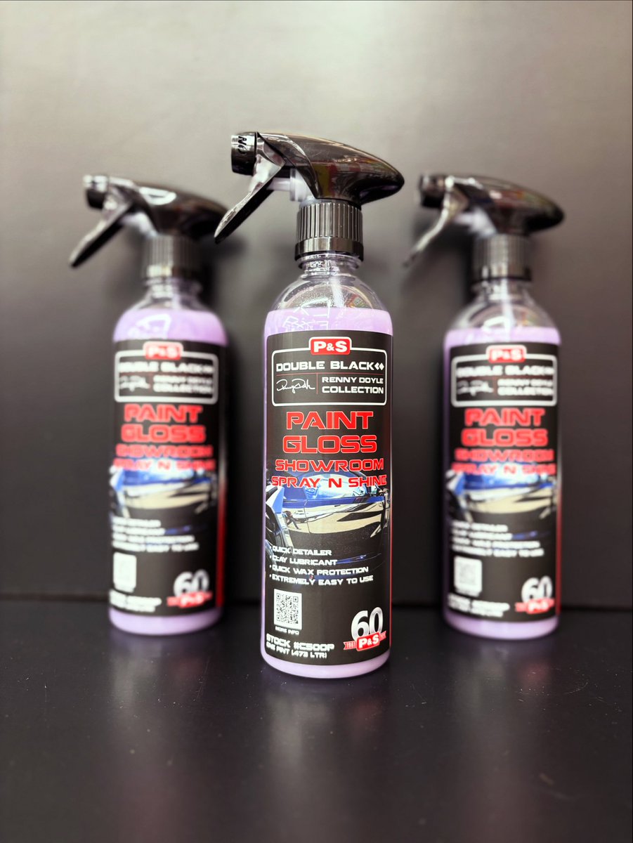 autobacs_koga's tweet photo. P&S
Paint Gloss
Showroom Spray n Shine
軽い汚れを手軽に除去できるスプレータイプの水性クイックディテーラー!
手軽に塗装面の艶を得られます!
また、鉄粉取り粘土を使用する際の潤滑剤としても機能するように設計されています!
#pands #ピーアンドエス https://t.co/AOr4zIWu0f