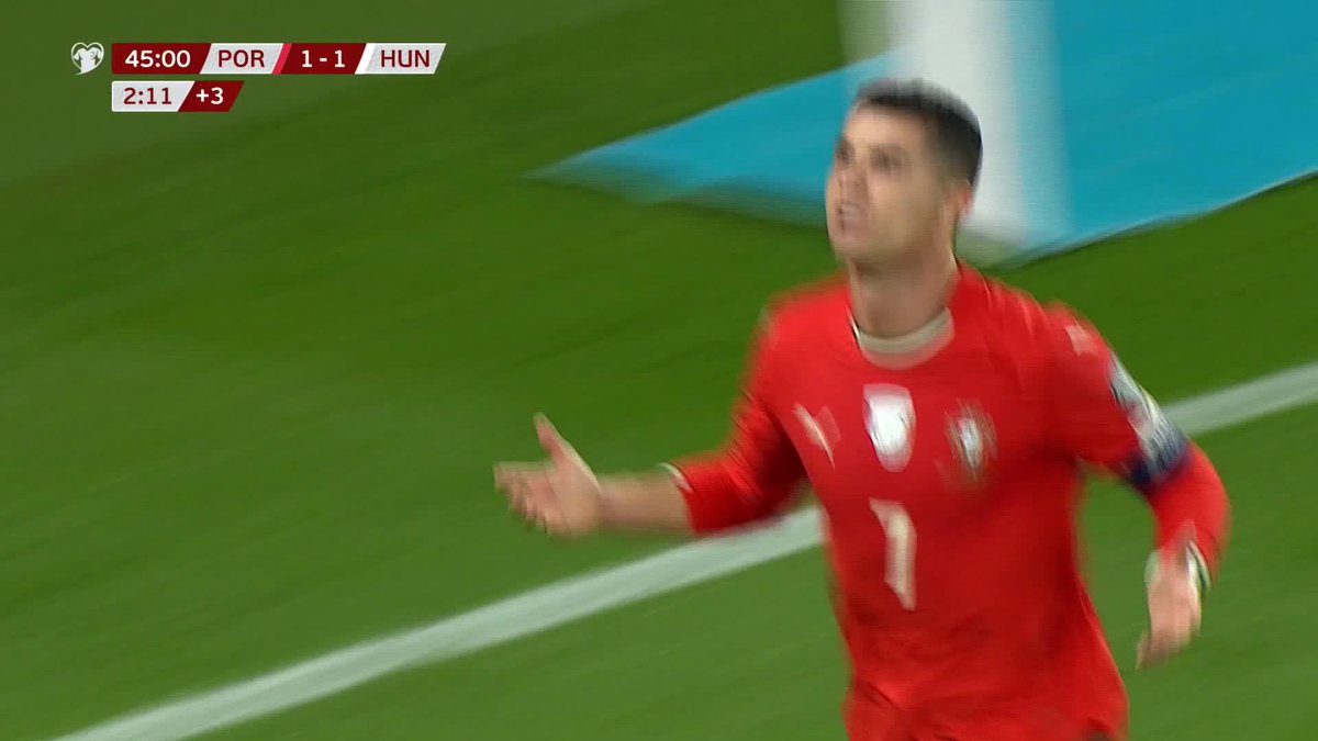 🇵🇹W杯予選最多得点達成㊗️ #クリスティアーノ・ロナウド が ゴール