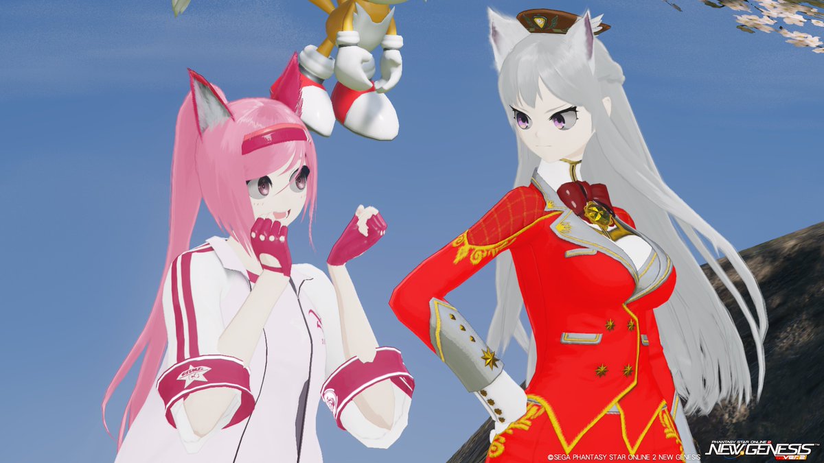 sonicsmash_PSO2's tweet image. Eluza: You really dragged me into this..?

Muki: Ah come on! What better way to spend some time at Halloween with both of us. Now lets get back into character!

Eluza: Ugh... Fine...

#PSO2 #PSO2NGS #PSO2GLOBAL #PSO2NGS_SS