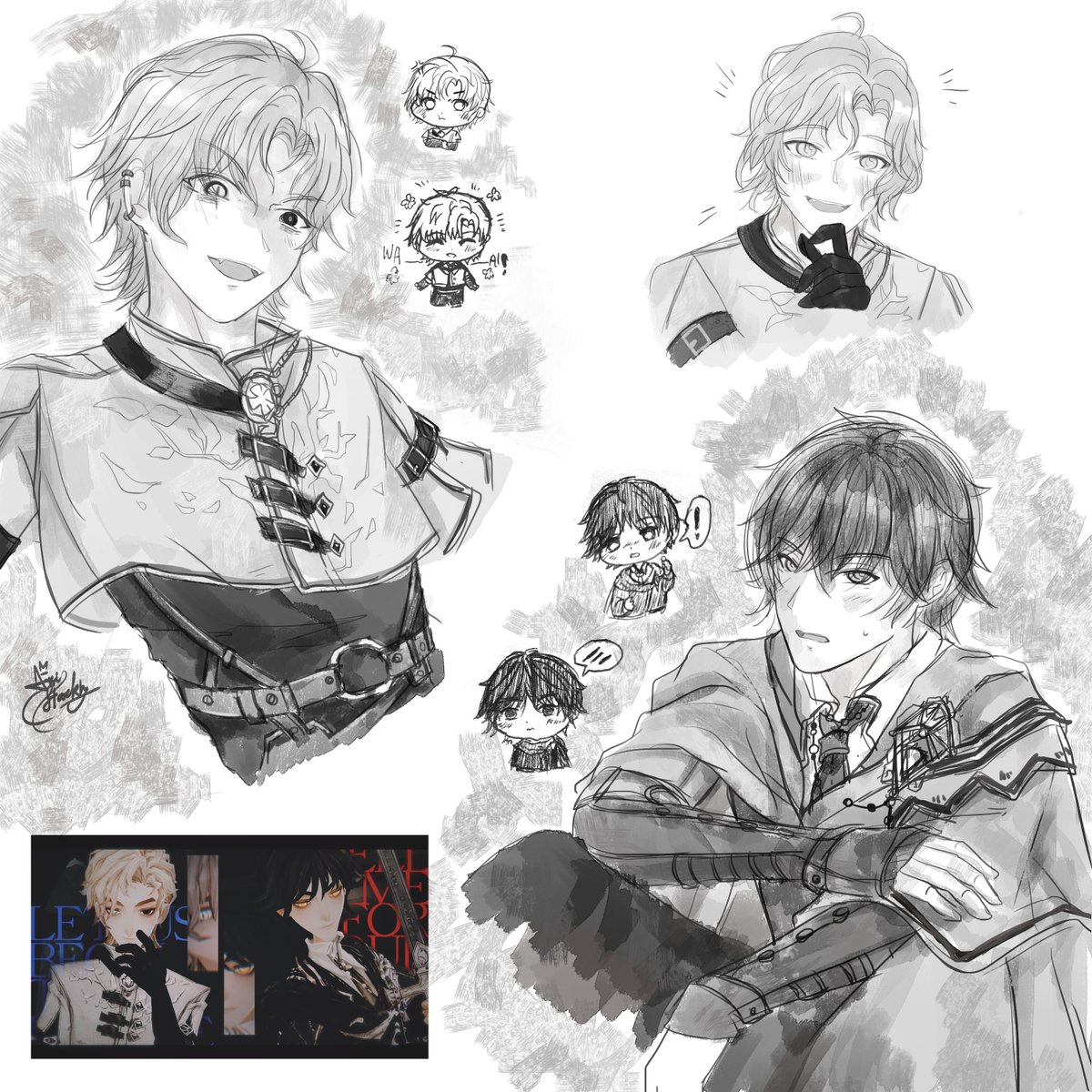 🪄✖️⚔️
Been spending some time to re-develop my style, and the first thing I do was to feed those sillies living rent-free in my brain.
#魔法の覚醒 #HPMA