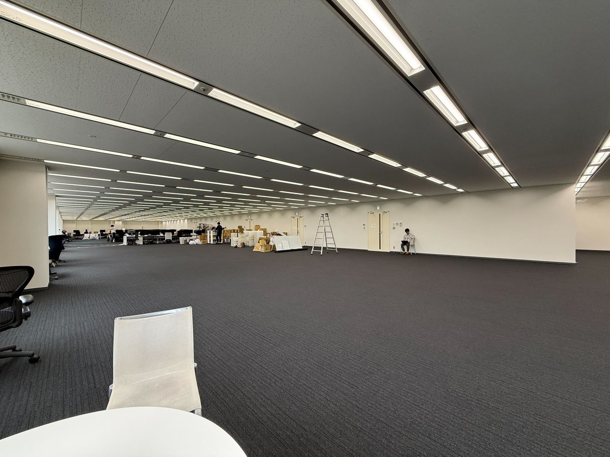 gridpredict's tweet image. グリッド新オフィス、ただいま絶賛工事中!
会議室も壁もない、、、でも、ここから新しい物語が始まります。
#100日後に完成するオフィス の過程や社員インタビューを発信していきます!
#オフィスづくり #働くをデザイン #AIベンチャー