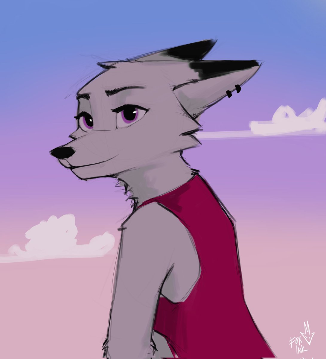 Quick Sketch..
Oc: <a href="/Jolyn_Foxxo/">Jolyn🦊</a>