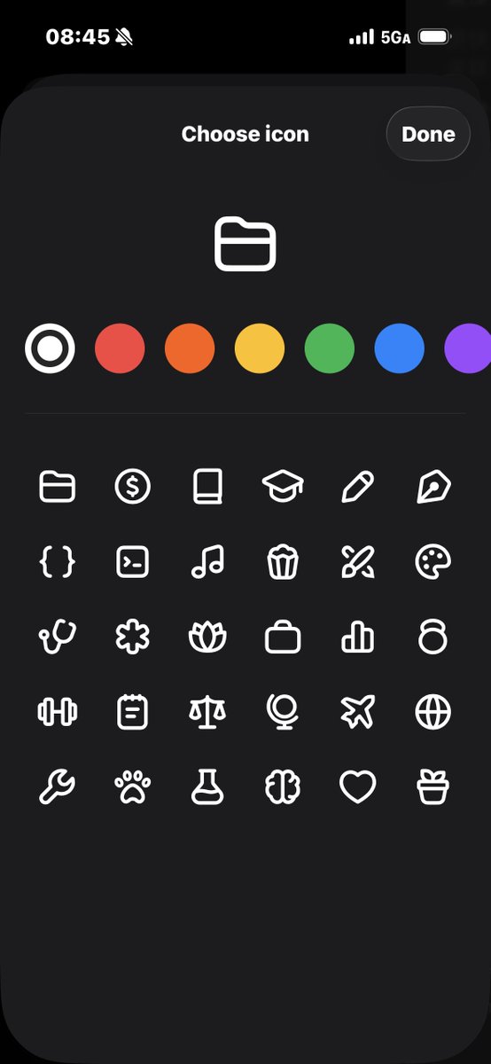 codeus42's tweet image. Hey @ChatGPTapp can we get more icons?