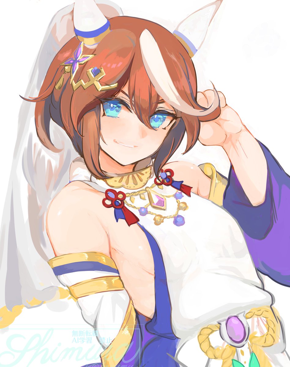 トウカイテイオー(ウマ娘) 「」|志村＠skeb 募集中のイラスト