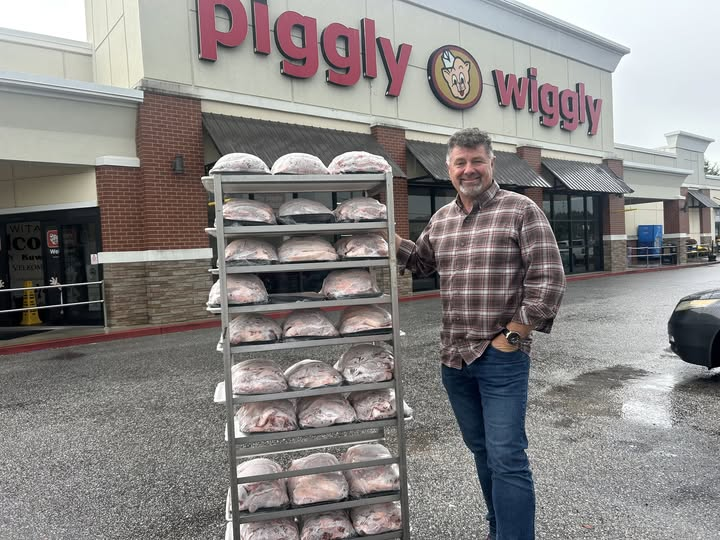 Loxley Barn Ministry
This is what almost $9,000 retail worth of ribeye steaks looks like! This month, as we celebrate 2 years of the barn ministry, we will not only provide a steak dinner, but also raffling off a rifle, a shotgun, a grill, and giving away 200 t-shirts! The cost