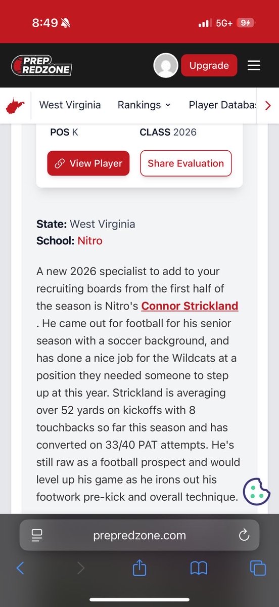 Connor Strickland tweet media