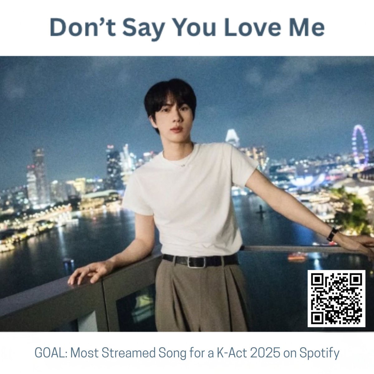 This is your friendly reminder to please keep streaming DSYLM 🙆🏻‍♀️ 

We have a curated list of PLs + promo posters + info on streaming parties 🎉 

Please spread the message as much as possible 🙏🏻✨

Scan the QR code for more info 🌛