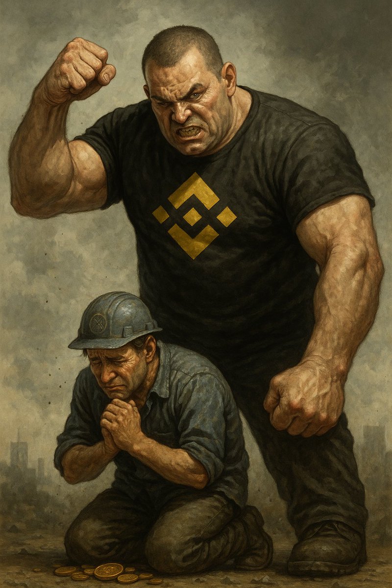 <a href="/BinanceHelpDesk/">Binance Customer Support</a> <a href="/cjhtech/">CJ / 晨杰</a> So Binance wants us to believe they don’t profit from listings... while holding “security deposits” from projects that conveniently last 1–2 years? That’s not protection, that’s a hostage fee dressed up in corporate jargon.

Let’s break it down:

1. “Binance doesn’t profit from