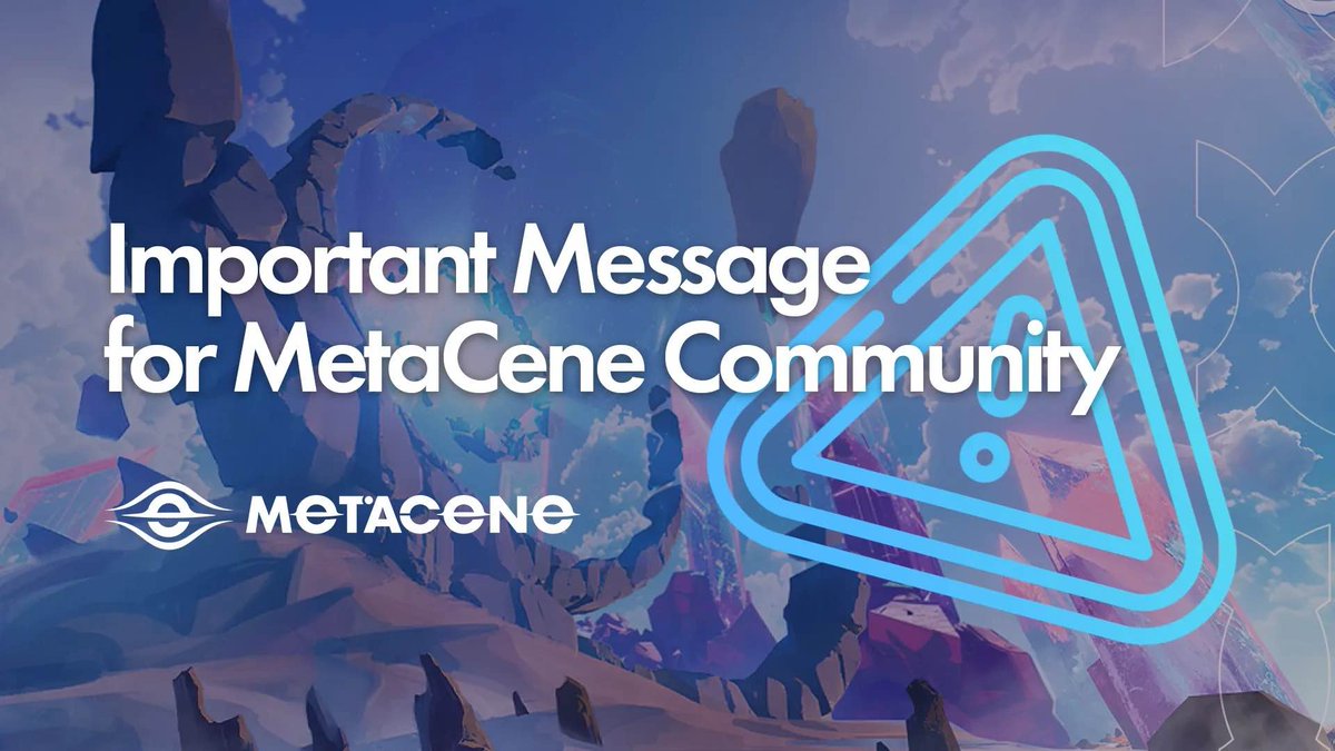 MetaCene Universe tweet media