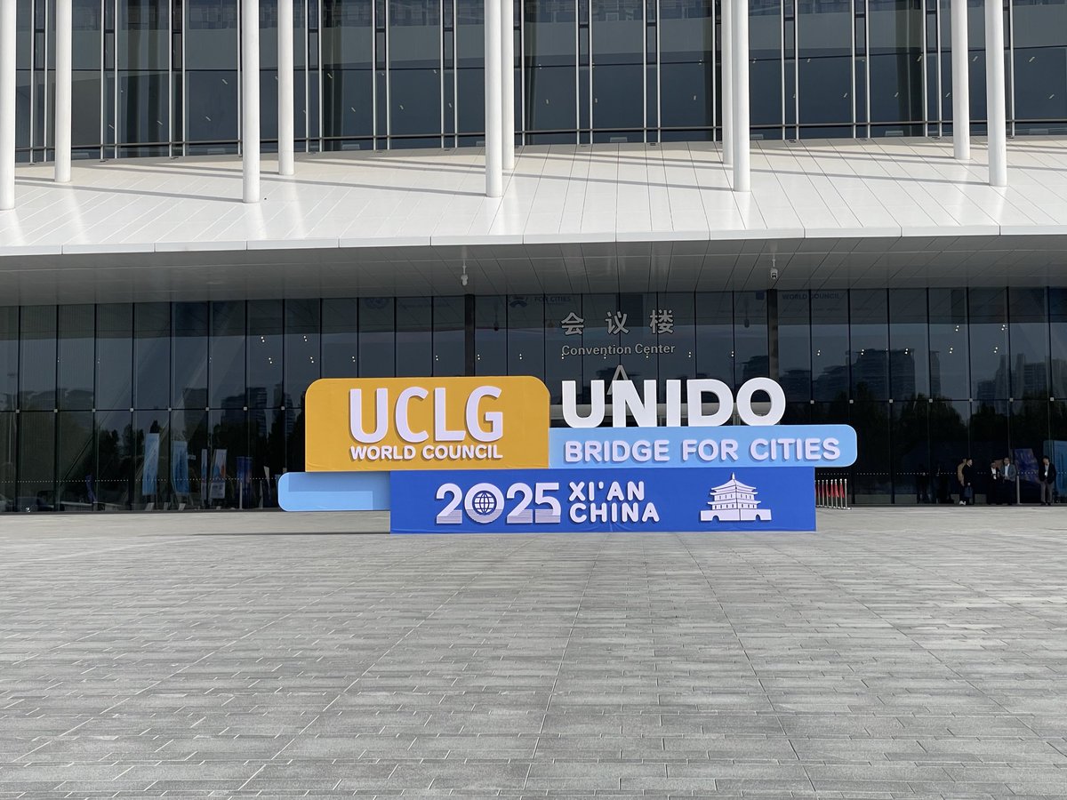 uclg_org's tweet photo. 🌍 Le Conseil mondial 2025 de CGLU commence demain à Xi’an !

🤝 Les dirigeants des #GLRs du monde entier travailleront ensemble pendant les 3 prochains jours sous le slogan : « Forger des communautés pour les générations présentes et futures. »

#UCLGMeets https://t.co/Mm814FAnYg
