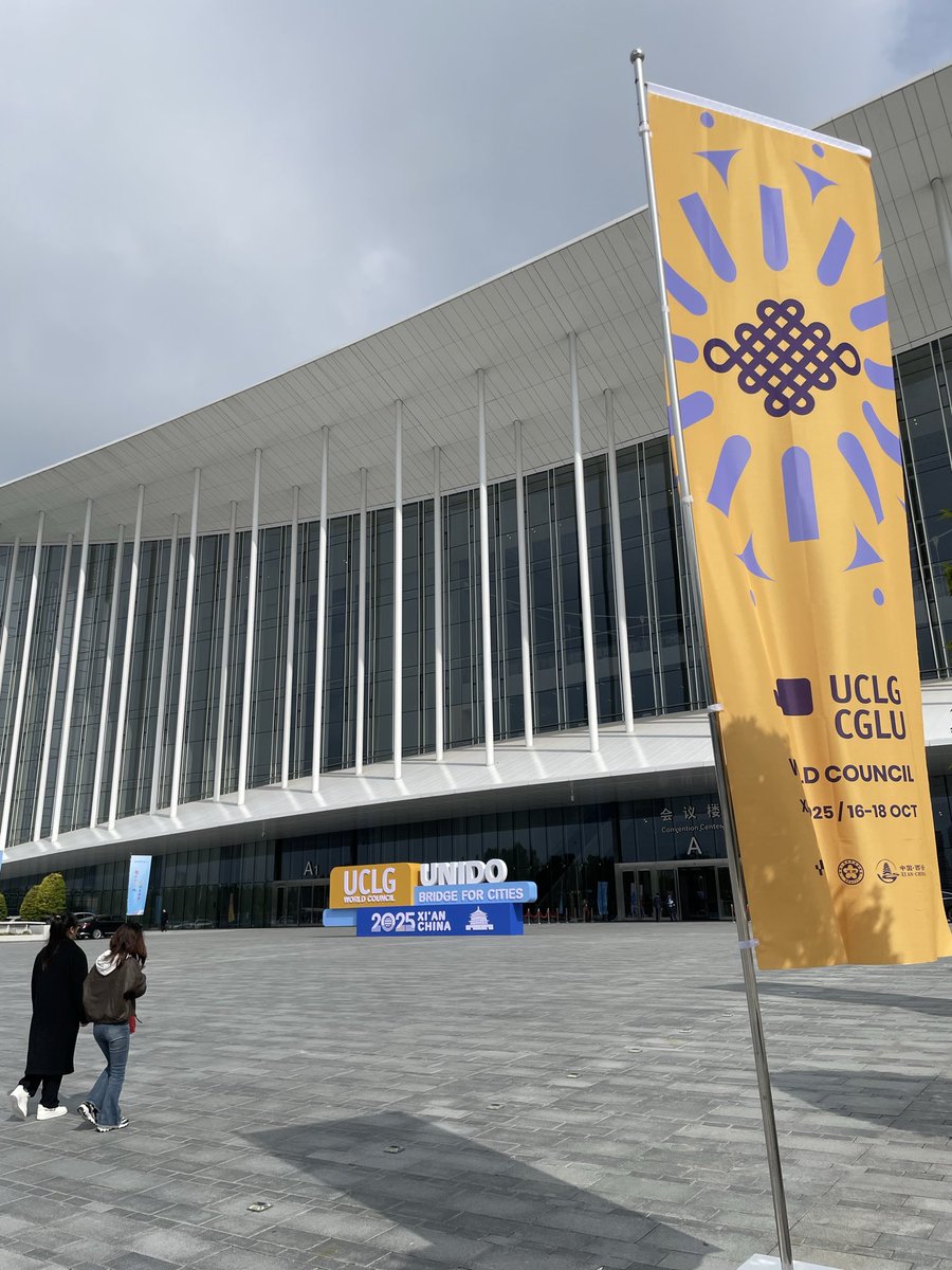 uclg_org's tweet photo. 🌍 Le Conseil mondial 2025 de CGLU commence demain à Xi’an !

🤝 Les dirigeants des #GLRs du monde entier travailleront ensemble pendant les 3 prochains jours sous le slogan : « Forger des communautés pour les générations présentes et futures. »

#UCLGMeets https://t.co/Mm814FAnYg