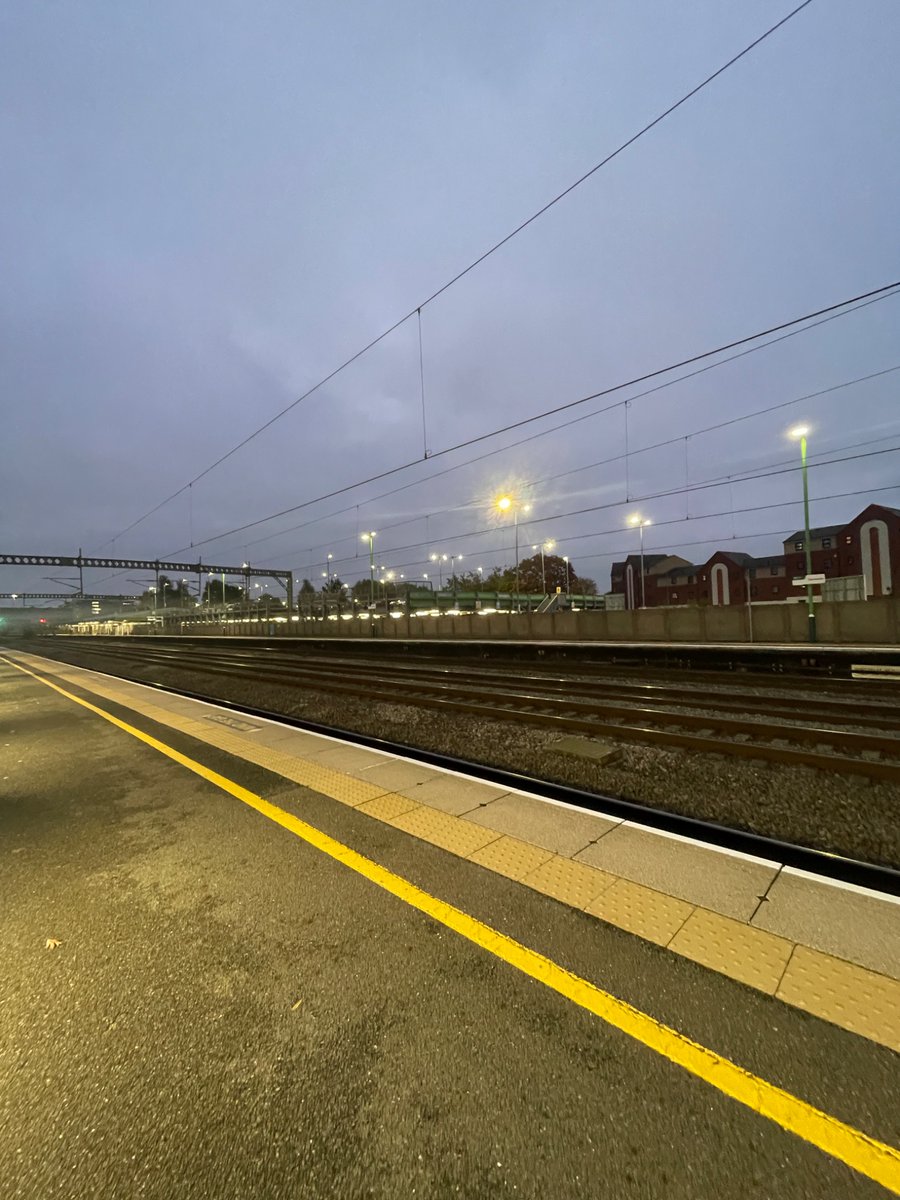 Tamworth station, a lively morning. A gaggle of smiling schoolchildren excitedly chatter on the platform. “Museums?” I enquire. “We’re off to see “Wicked” comes the reply, which makes me smile. [<a href="/IMcMillan/">Ian McMillan</a> would capture it better, but he’s probably busy with Fred].
