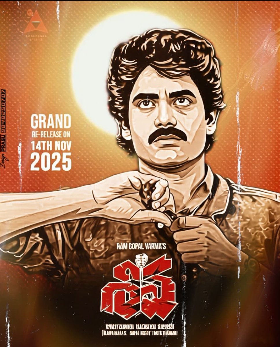 manumogali's tweet image. That cycle chain scene in 4K on the big screen! 🤩 So ready to relive the raw energy and unforgettable moments of #Shiva with the gang. Who&apos;s watching on November 14th? #Shiva4KReRelease #NagarjunaFans 
#RGV @iamnagarjuna @amalaakkineni1