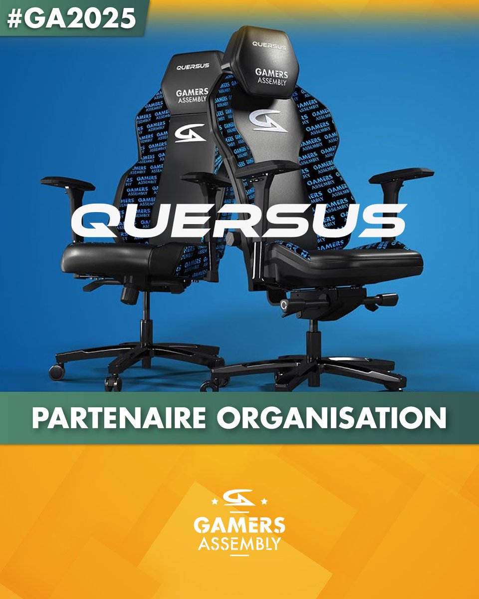 GamersAssembly's tweet image. ⚡ @QuersusFR  est de retour pour cette #GA2025 Halloween Edition !
Parce que nos fesses méritent le meilleur des conforts !🎮🎃