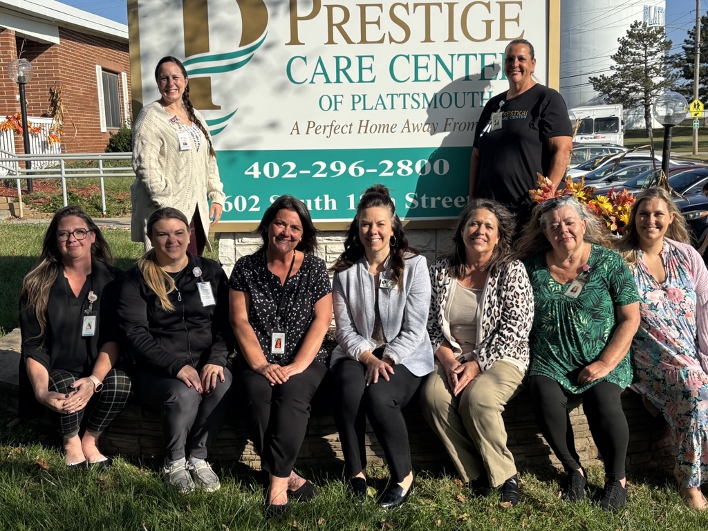Thank you to Prestige Care Center of Plattsmouth for the warm welcome and tour!

Prestige Care Center of Plattsmouth is a 111-bed skilled nursing facility in Plattsmouth, Neb. Learn more at pcplattsmouth.com

#nhcaroadtrip 🚗