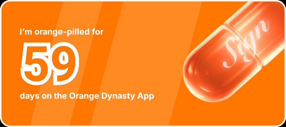 hibaya_jay's tweet photo. SiGm, Bullish on Sign since day 1
Continue growing 🔥💪
I've been Orange-Pilled and Seeing Signs for 59 days 👀🧡🐉.
#BullishSign
#iLoveSign
#Sign4ever https://t.co/UjBtBQrnHK