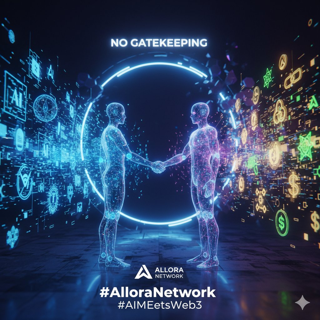 iamGood_luck's tweet image. Allora Network is building a decentralized AI future where AI meets Web3 — no gatekeeping, just smarter systems working together🤖🤝
#aloranetwork
#Aimeetsweb3